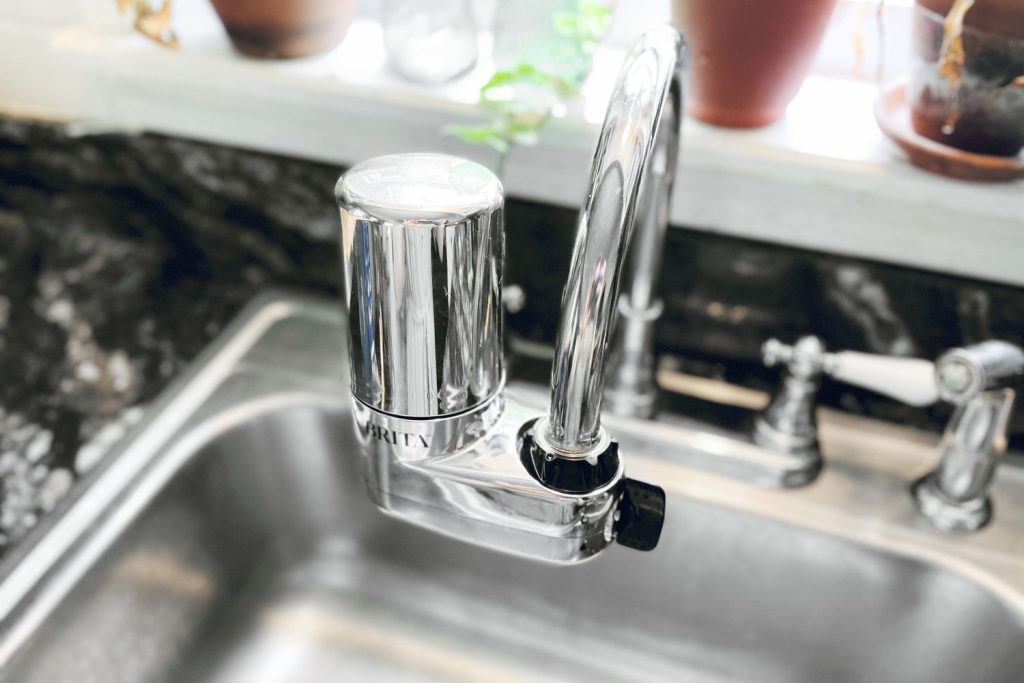 how to attach pur filter to faucet