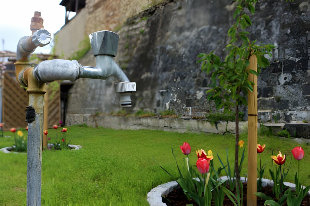 how to change a garden faucet