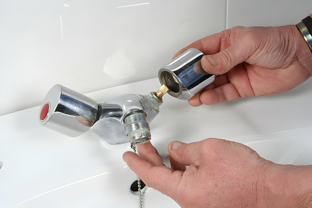 how to fix a loose faucet handle